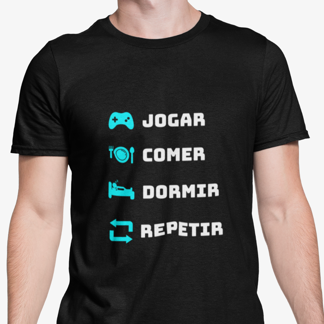 Camiseta Checklist Gamer