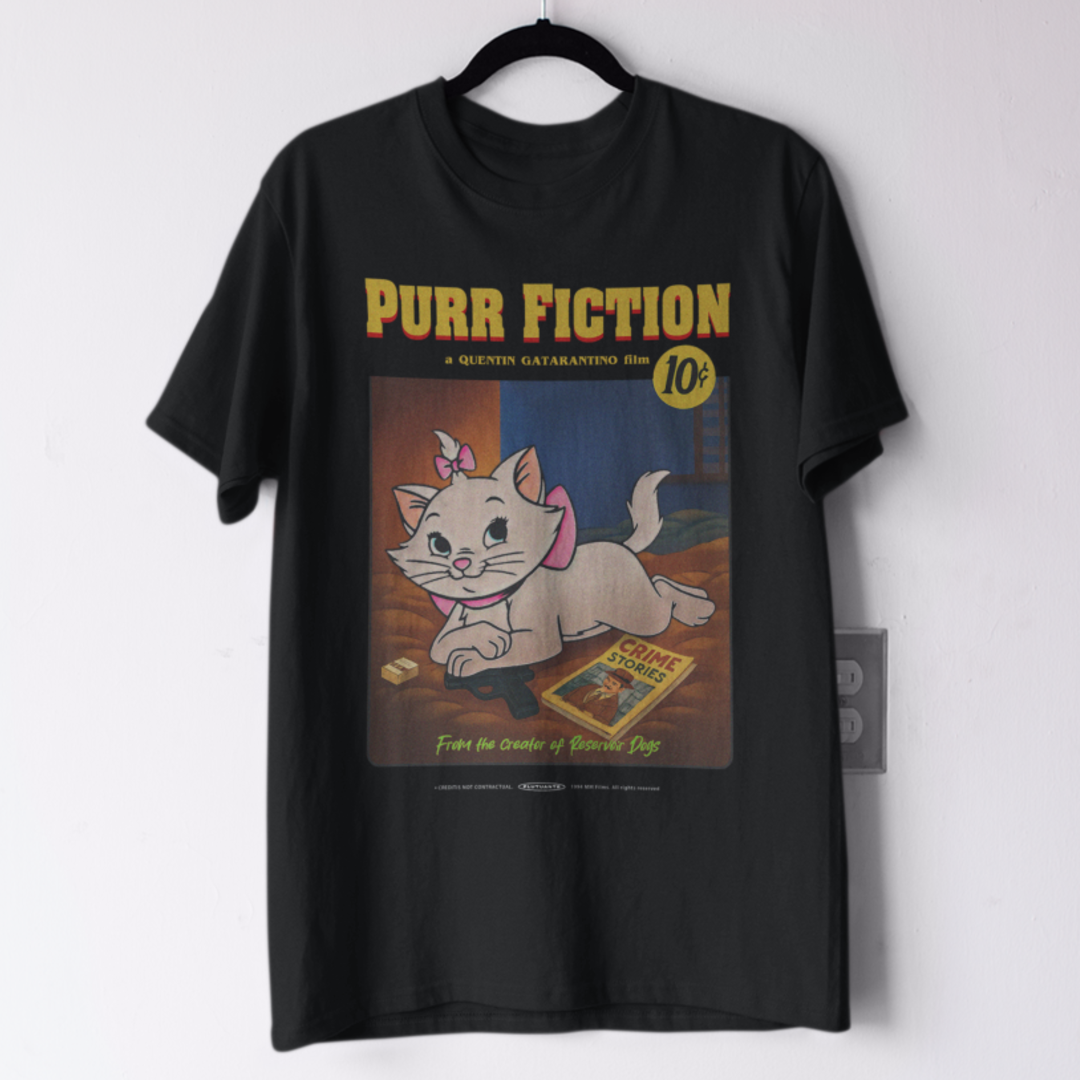 Nome do produto: Purr Fiction - Pulp Fiction