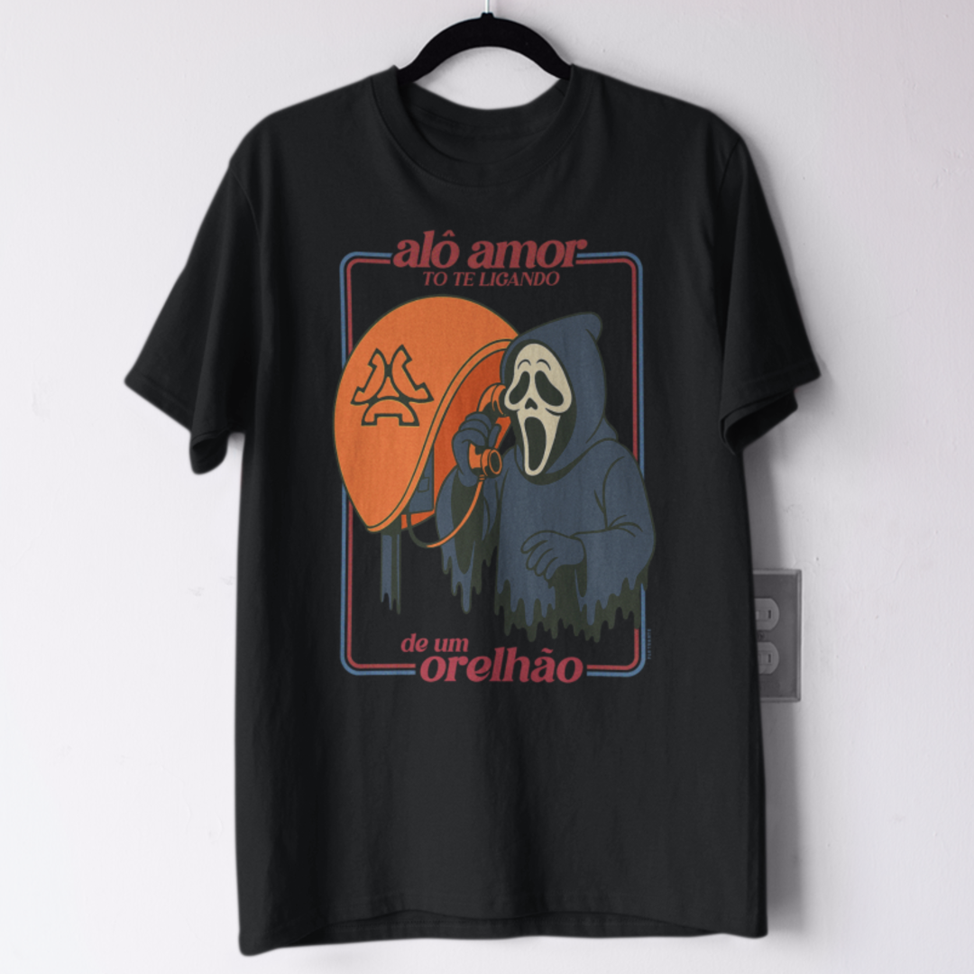 Nome do produto: Alô amor, to te ligando de um orelhão - Ghostface