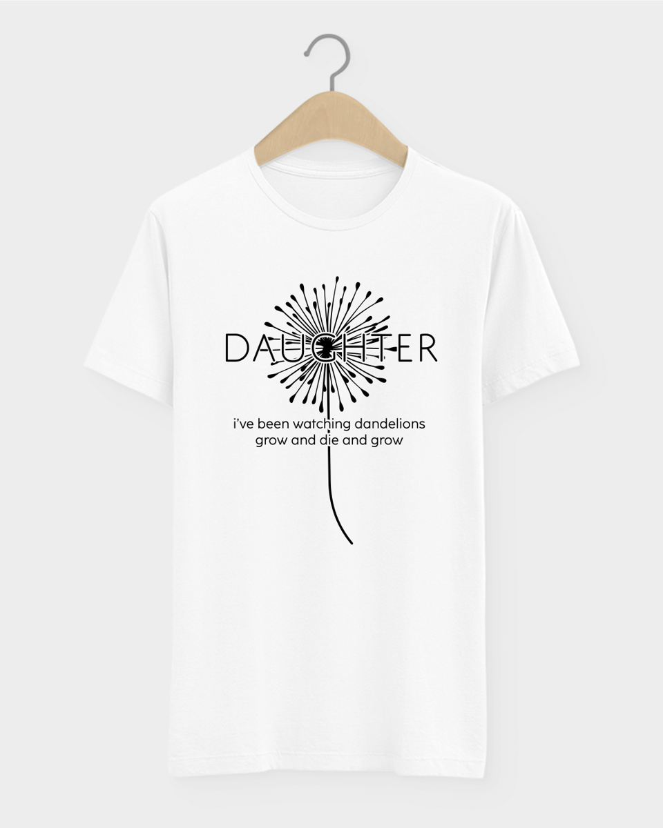 Nome do produto: Camiseta Daughter Dandelion Indie Rock