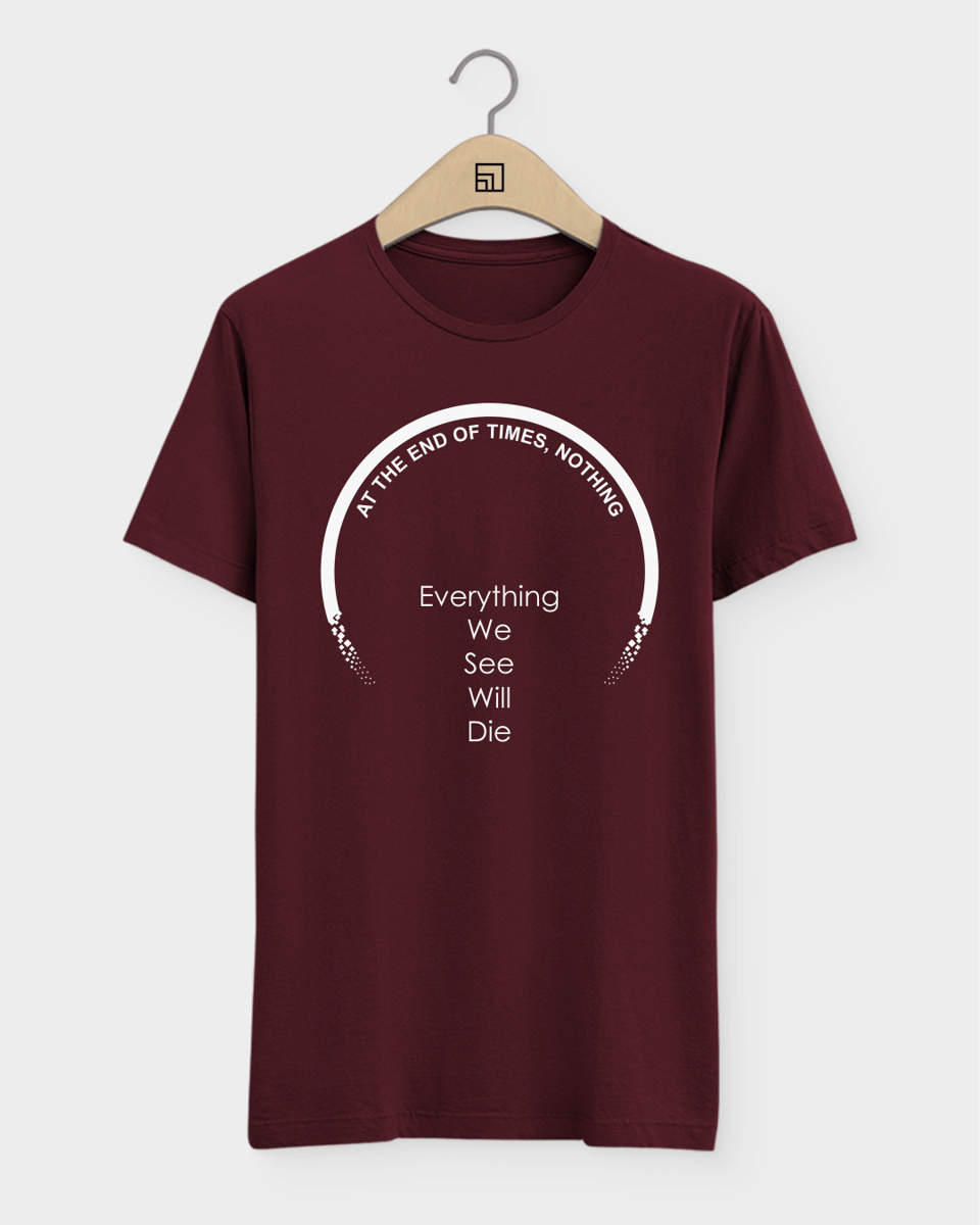 Nome do produto: Camiseta  At The End Of Time, Nothing