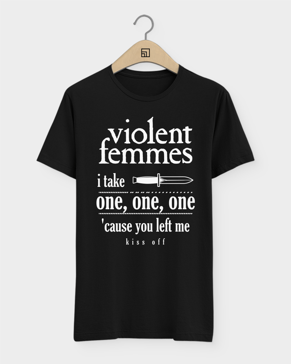 Nome do produto: Camiseta Violent Femmes