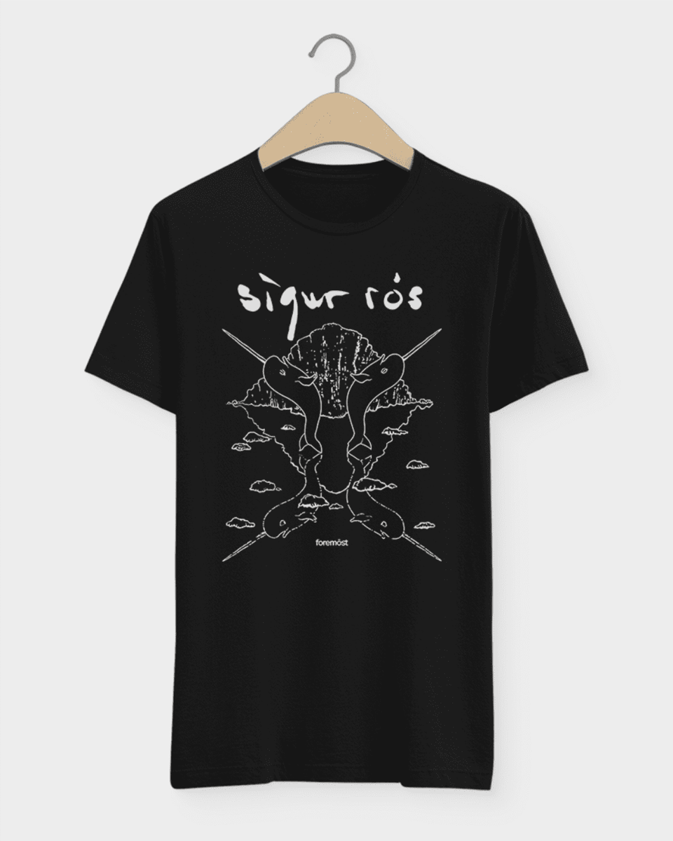 Nome do produto: Camiseta Sigur Rós Hoppípolla Takk Post Rock