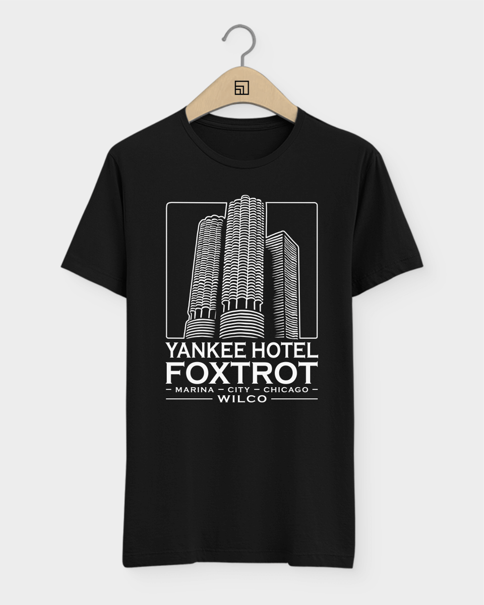 Nome do produto: Camiseta Wilco Yankee Hotel Foxtrot 
