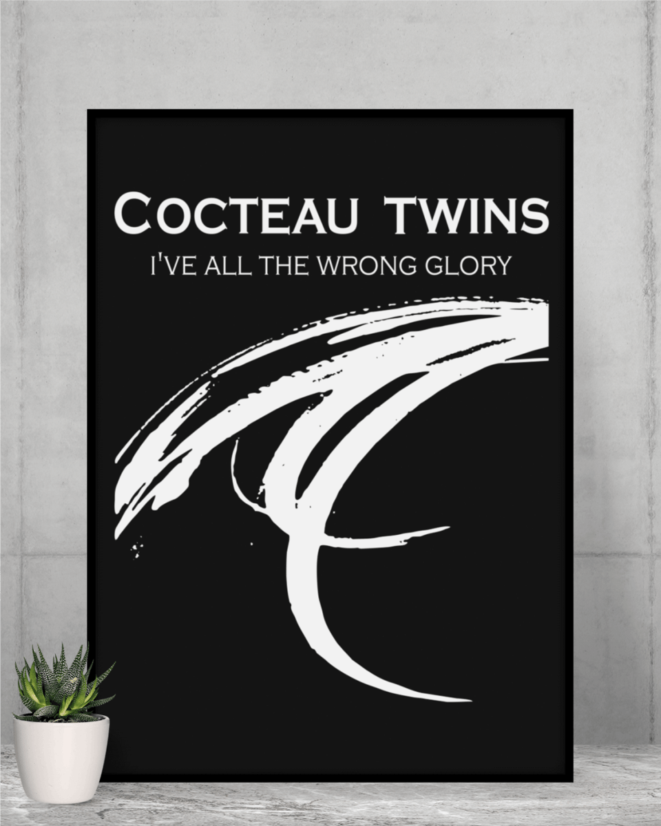 Nome do produto: Poster A2 Cocteau Twins  Heaven or Las Vegas Dream Pop 