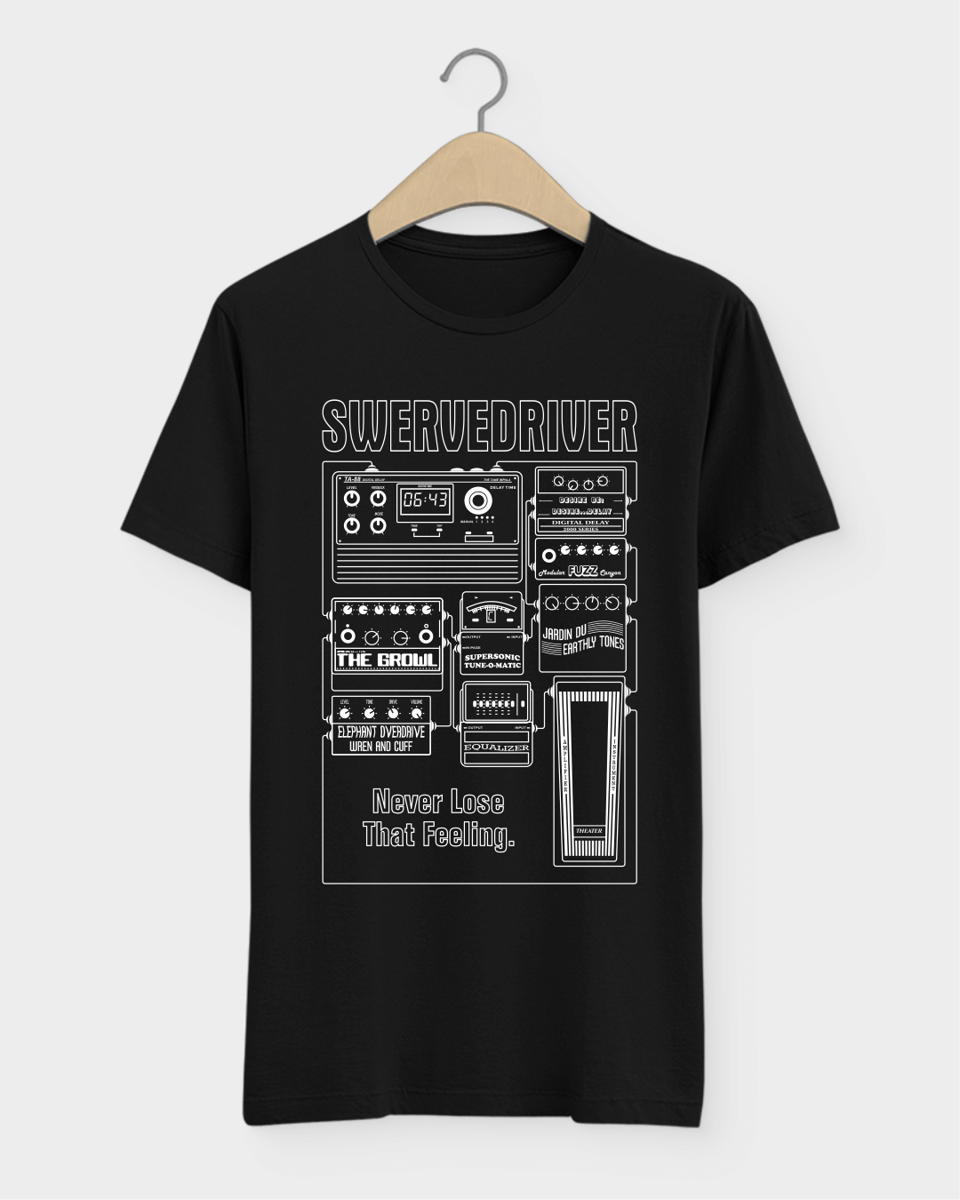 Nome do produto: Camiseta Swervedriver Never Lose That Feeling Shoegaze
