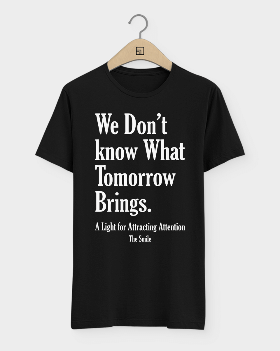 Nome do produto: Camiseta The Smile Thom Yorke