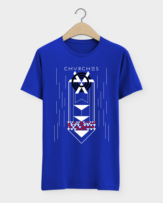  Camiseta CHVRCHES Indie Synthpop.