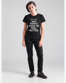 Nome do produto Camiseta Julien Baker Sad Songs Make Me Feel Better