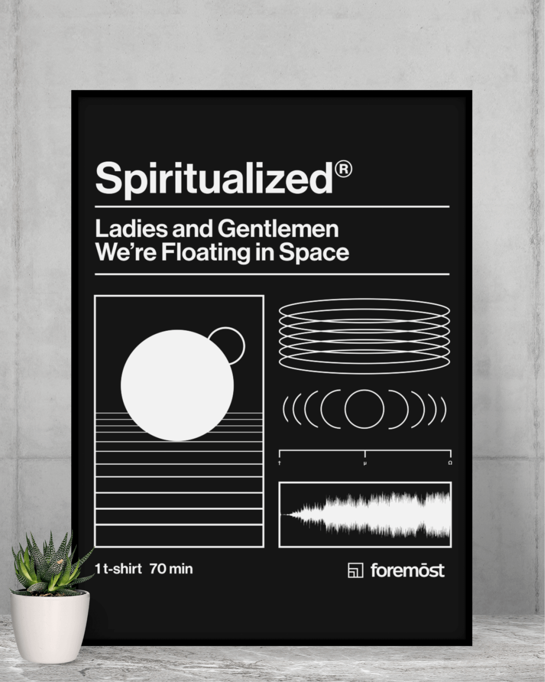 Poster Spiritualized  Ladies and Gentlemen We Are Floating in Space 