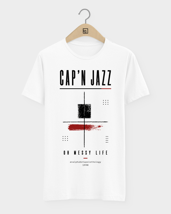 Camiseta Cap’n Jazz Oh Messy Life
