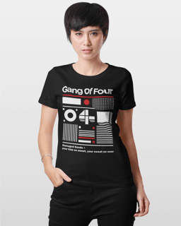 Nome do produto Camiseta Gang Of Four