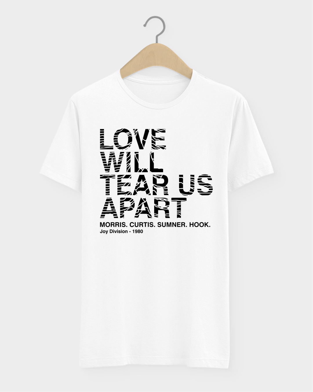 Camiseta Joy Division Love Will Tear Us Apart  Post Punk