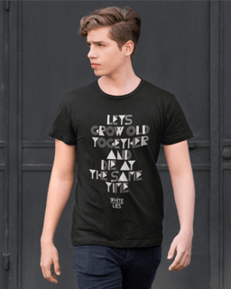Nome do produto Camiseta White Lies To Lose My Life  Indie Post Punk 