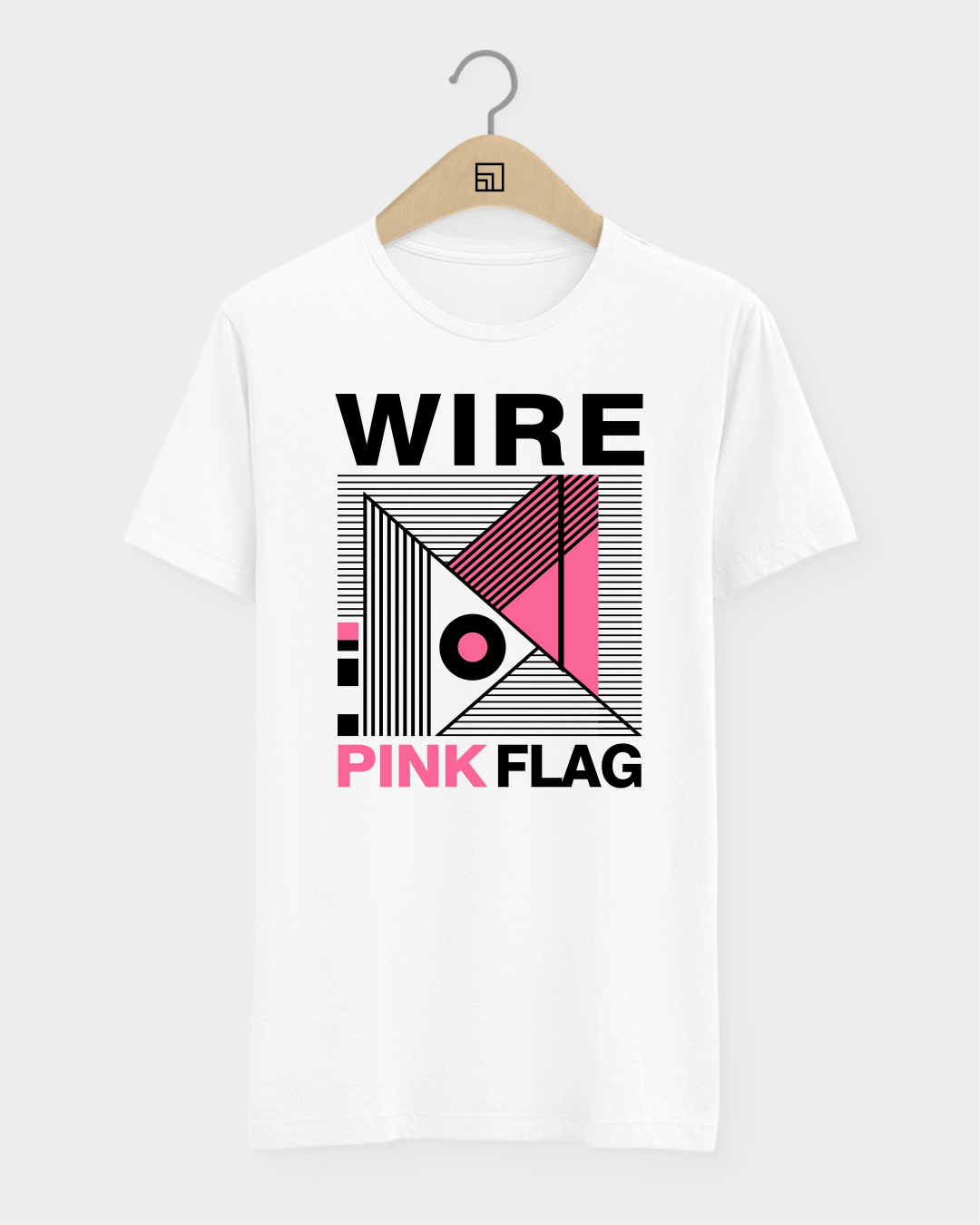 Camiseta Wire Pink Flag