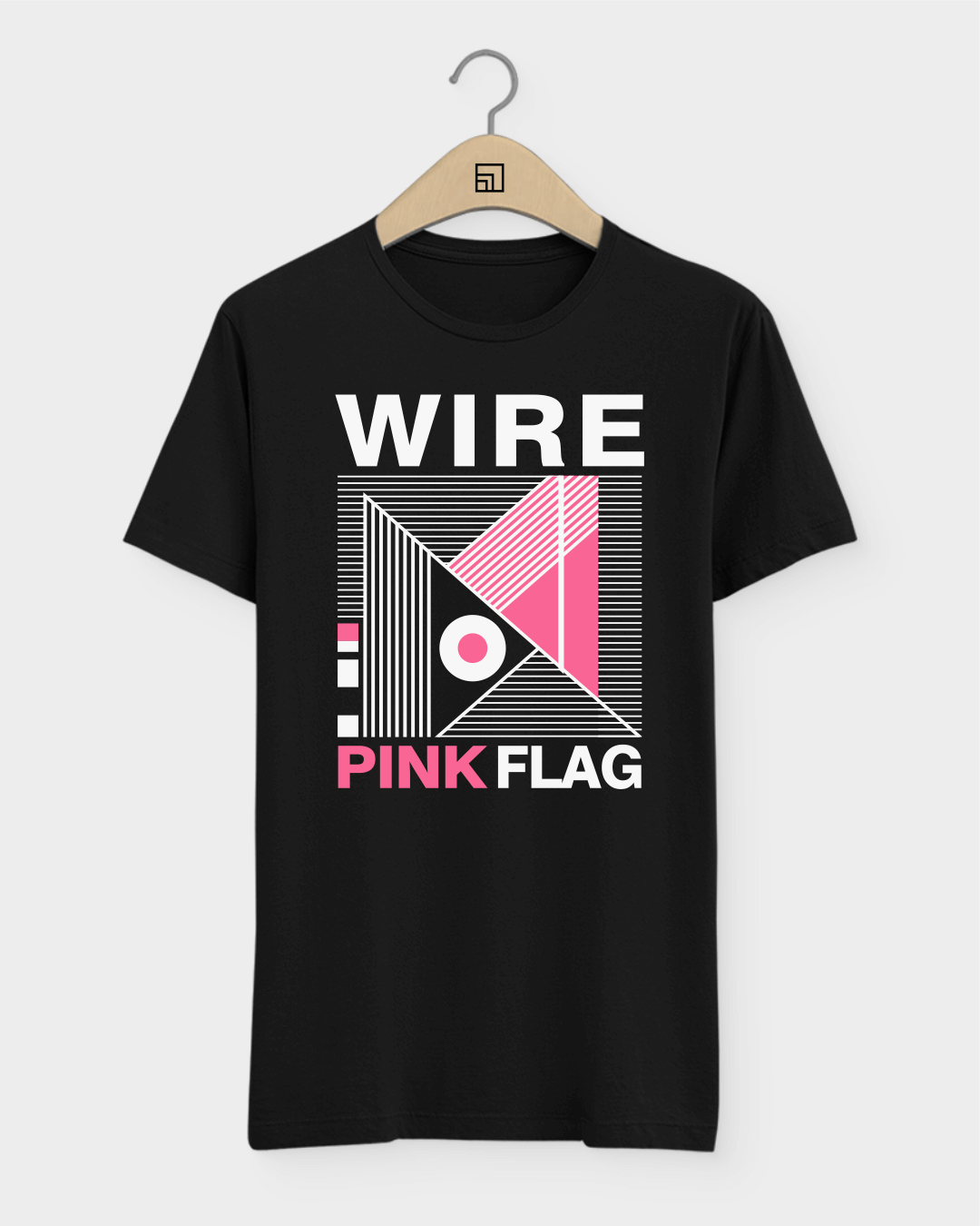 Camiseta Wire Pink Flag