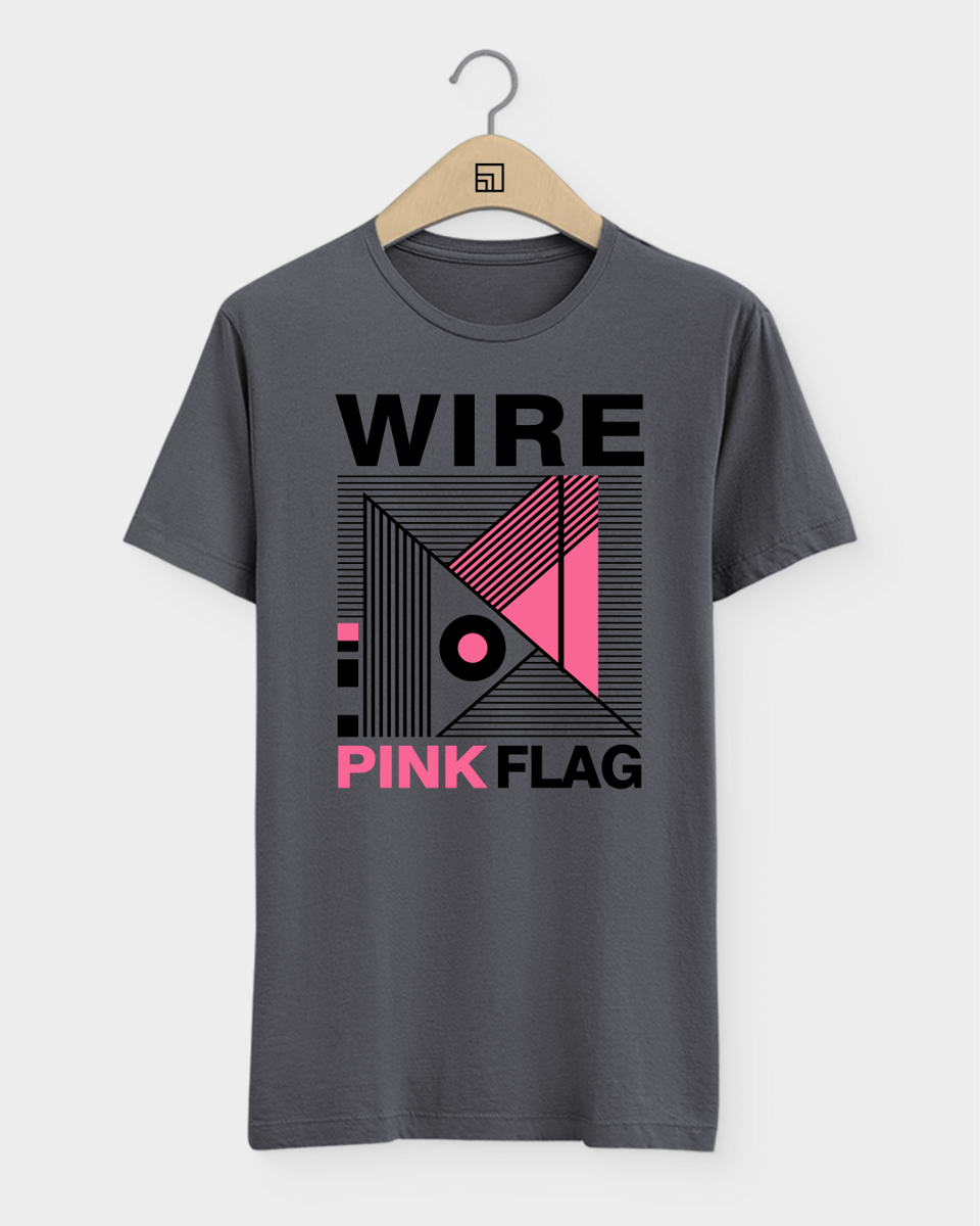 Nome do produto: Camiseta Wire Pink Flag