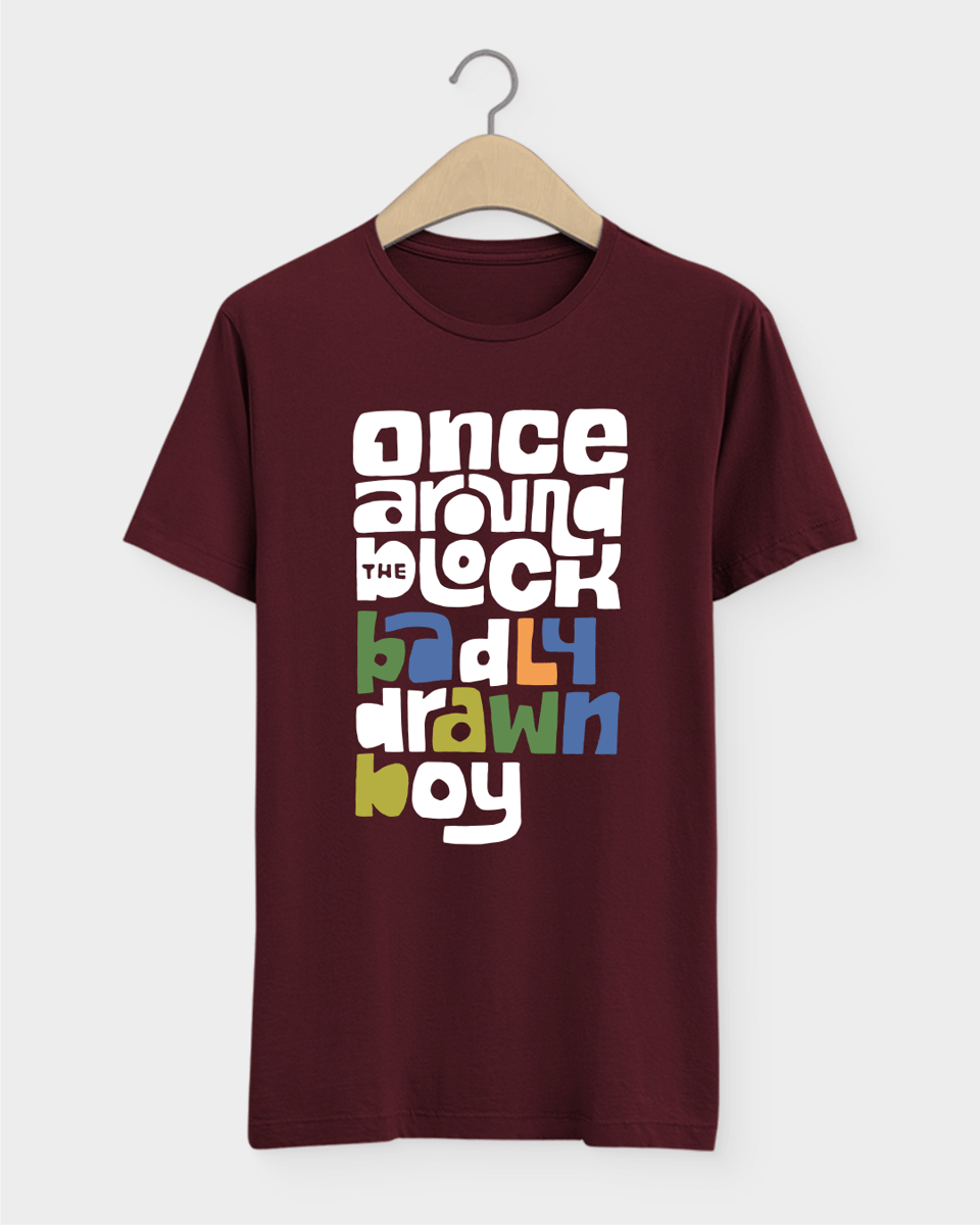 Nome do produto: Camiseta Badly Drawn Boy Once Around The Block