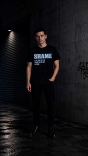 Nome do produto Camiseta  Shame Tasteless