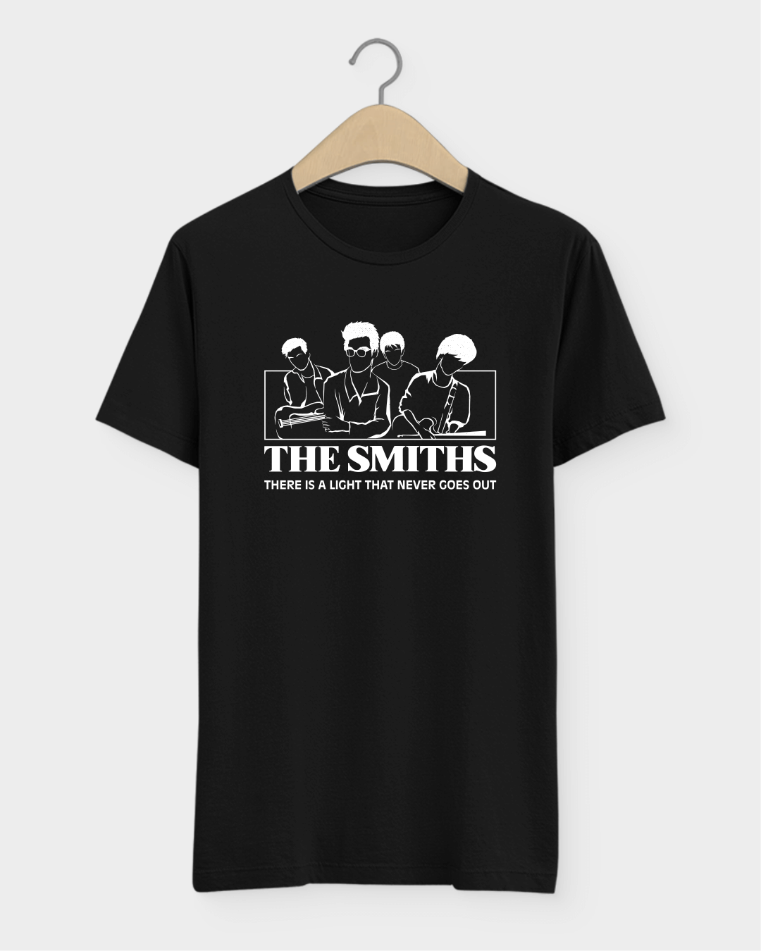 Camiseta The Smiths  There Is a Light That Never Goes Out