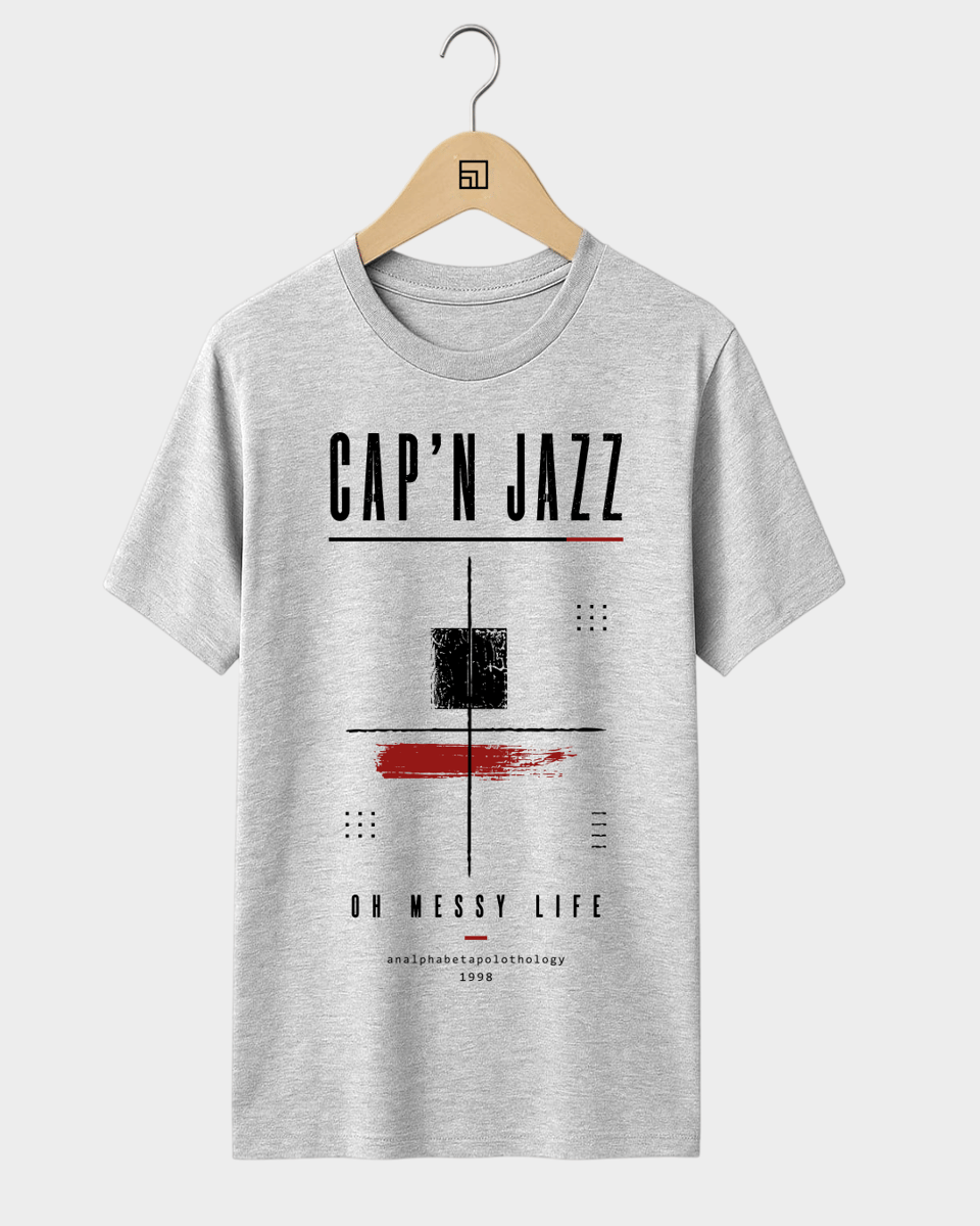 Nome do produto: Camiseta Cap’n Jazz Oh Messy Life