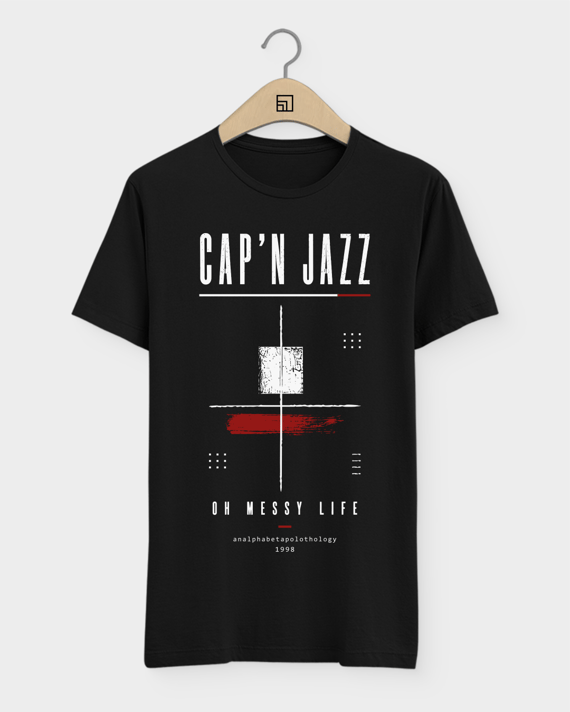Camiseta Cap’n Jazz Oh Messy Life