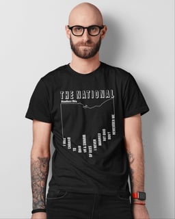Nome do produto Camiseta  The National Bloodbuzz Ohio