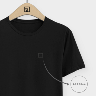 Nome do produto Camiseta Básica Premium Logo Foremost Tom Sobre Tom