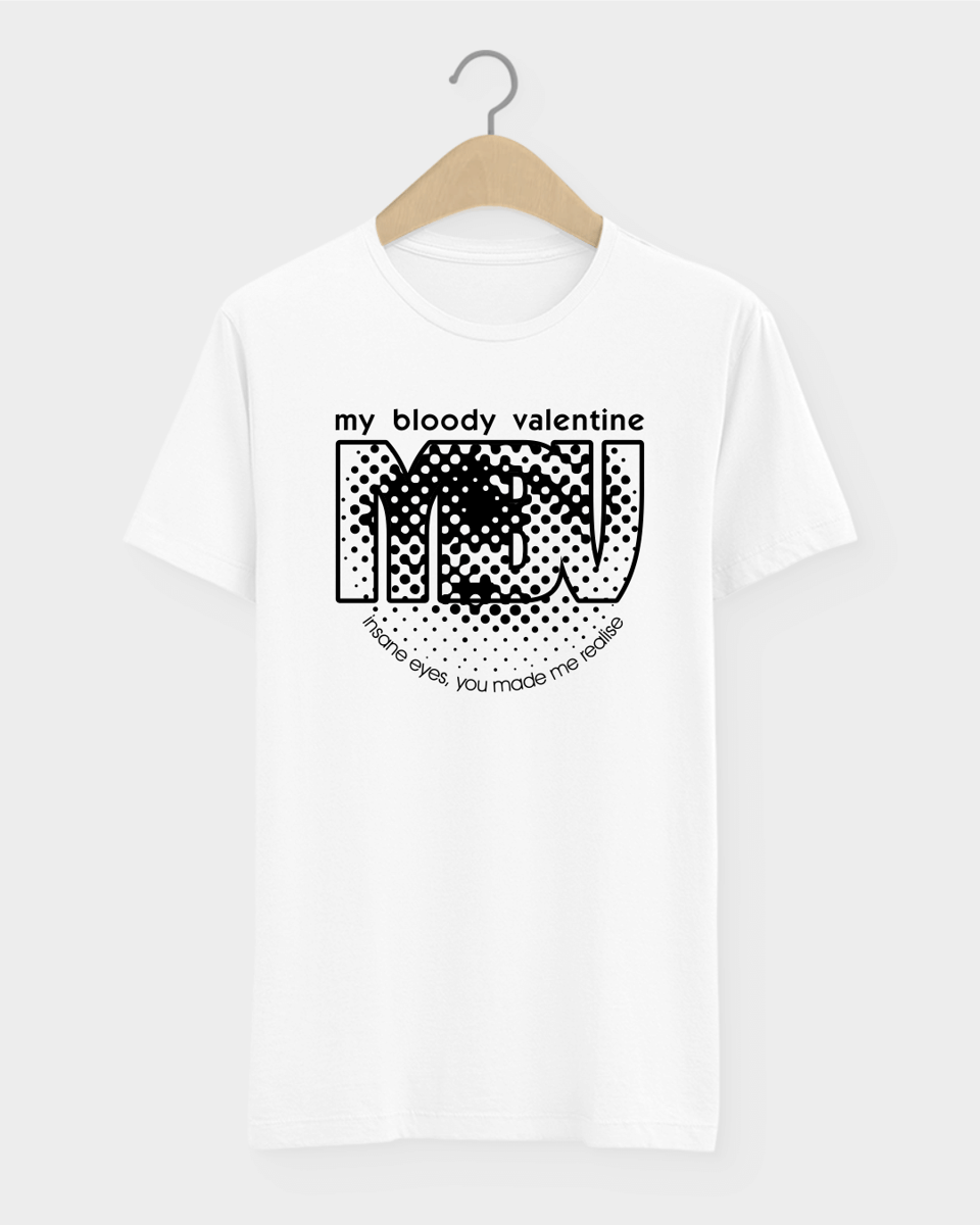 Nome do produto: Camiseta My Bloody Valentine You Made Me Realise Isn\'t Anything  Shoegaze