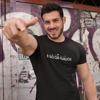 T-Shirt A Massa se Levanta (E Só Dá Galo)