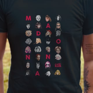 Nome do produto Camiseta Madonna ERAS