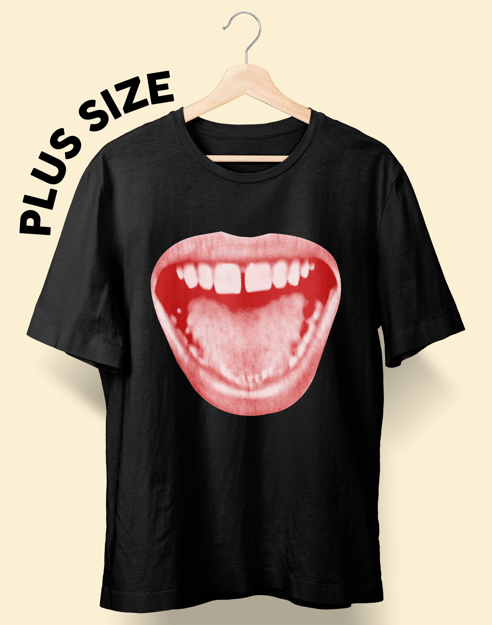 Madonna Boconna PLUS SIZE (PRETA/BRANCA)