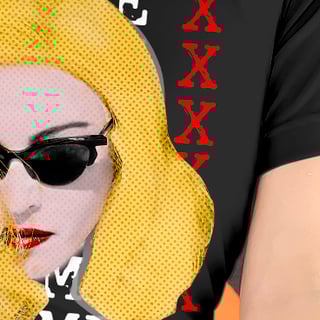 Nome do produto Camiseta Madame X (Madonna Detetive)