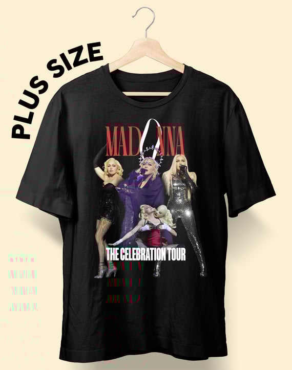 Camiseta PLUS SIZE  Celebration tour