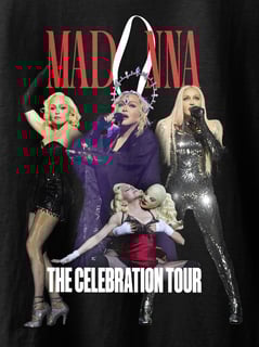 Nome do produto Camiseta PLUS SIZE  Celebration tour