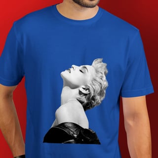 Nome do produto Camiseta True Blue (PRETA /AZUL)