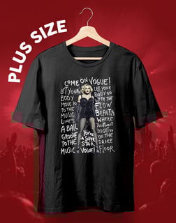 Letra VOGUE (Celebration Tour) PLUS SIZE
