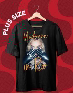 Camiseta PLUS SIZE Madonna in Rio
