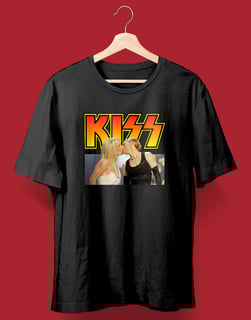 Camiseta VMA KISS (Britney Spears & Madonna) PRETA/BRANCA