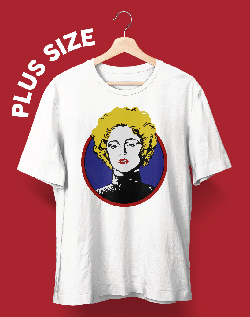 Desenho Vintage Breathless (Madonna) PLUS SIZE