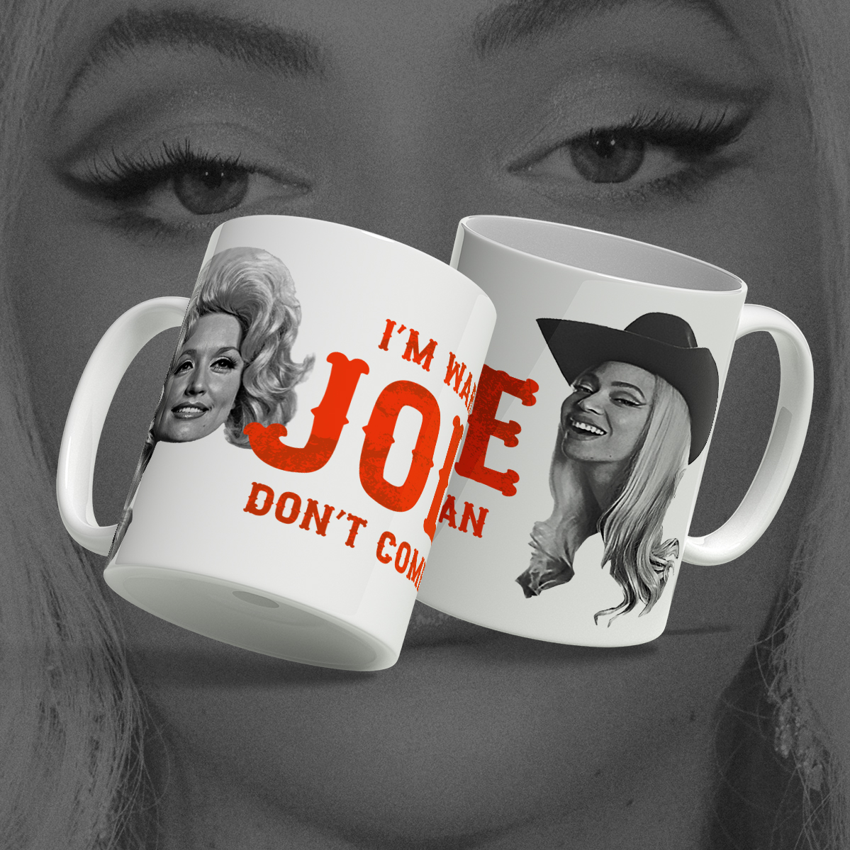 Caneca Jolene (Beyonce e Dolly Parton)