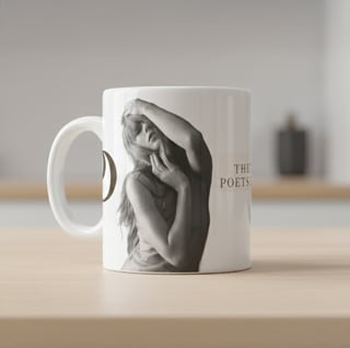 Nome do produto Caneca Tortured... (Taylor Swift)