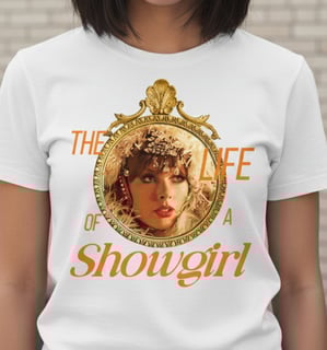 Nome do produto Camiseta Taylor Swift (Quadro) 