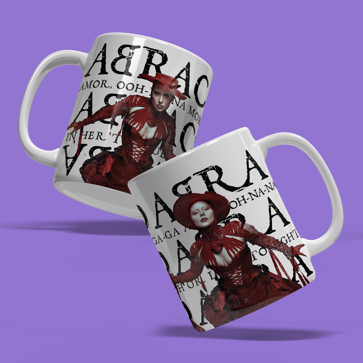 Nome do produto: Caneca Abracadabra (Lady Gaga)