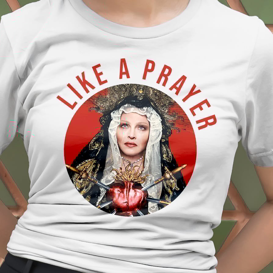 Nome do produto: Camiseta Madonna Like a Prayer (Vanity Fair)