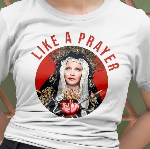 Camiseta Madonna Like a Prayer (Vanity Fair)