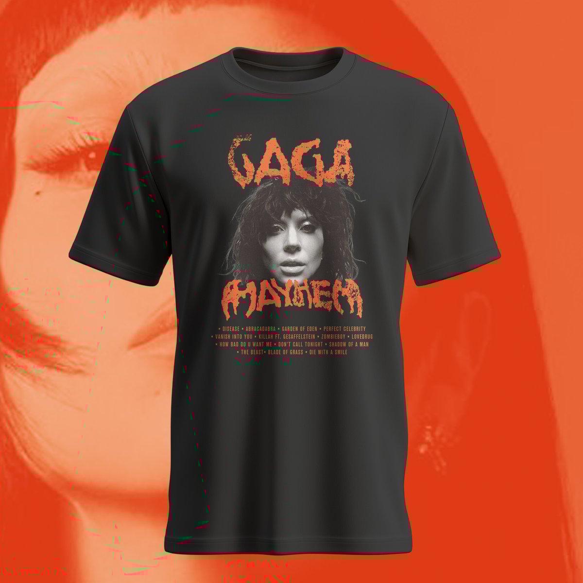 Nome do produto: Camiseta Lady Gaga \