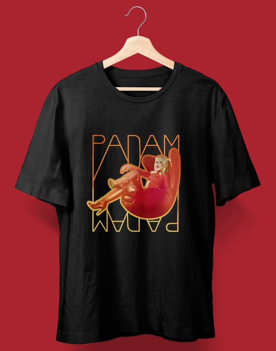 Camiseta PADAM PADAM (Kylie Minogue) PRETA/BRANCA