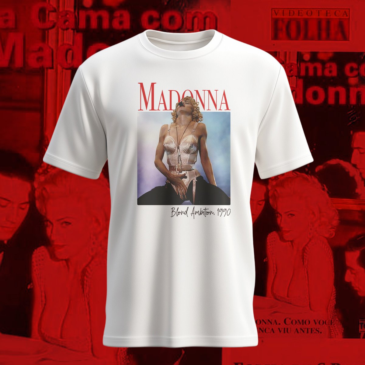 Nome do produto: Camiseta Blond Ambition (Madonna)