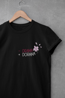Nome do produto  - Drama + Dorama - Preta [COLEÇÃO DORAMEIRA]